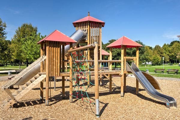 Playground Mulching Service in Costa Mesa