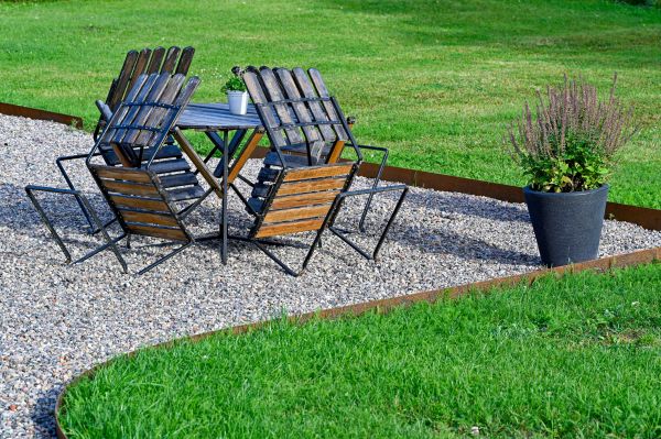 Metal Edging Installation in Costa Mesa