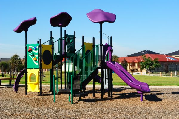 Playground Mulch Removal in Costa Mesa