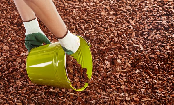 Wood Chip Landscaping in Costa Mesa